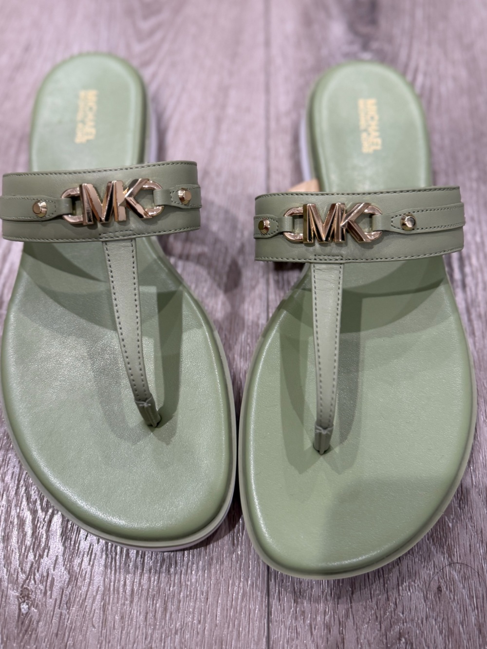 Michael Kors Green Women's Sandals 9
